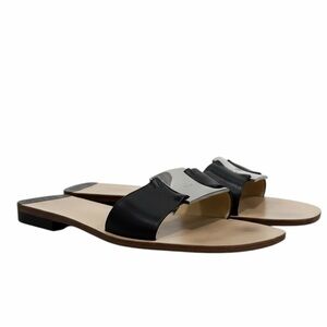 Authentic Gucci Leather Slide Sandals 36.5